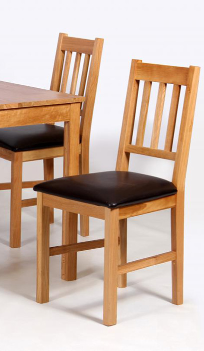 Hyde Solid Oak Dining Chair
